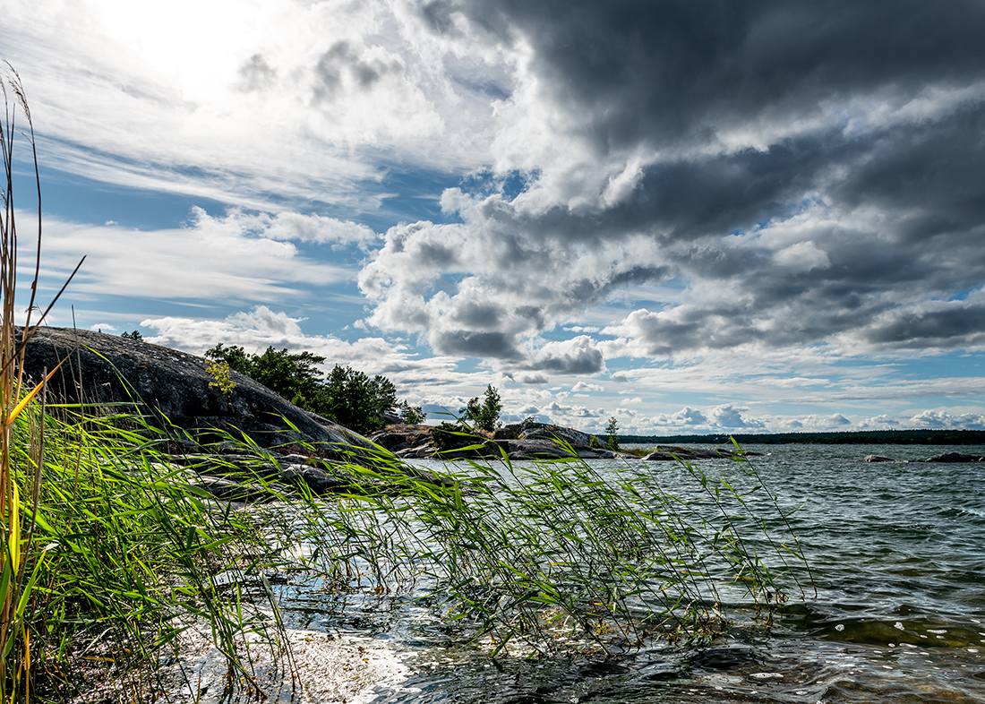 Stockholms skärgård:   Vinden